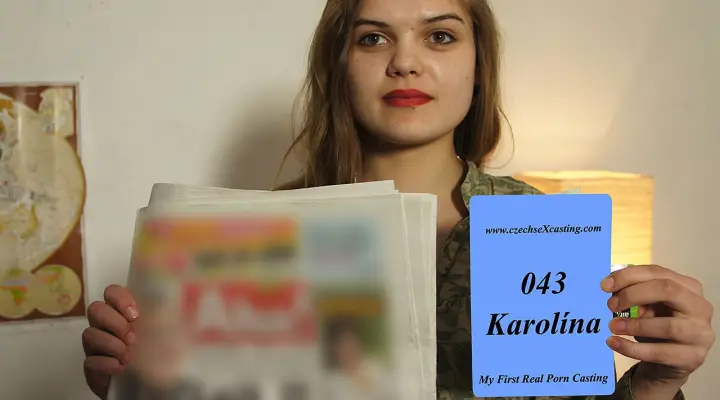 Karolinas erstes Porno-Casting