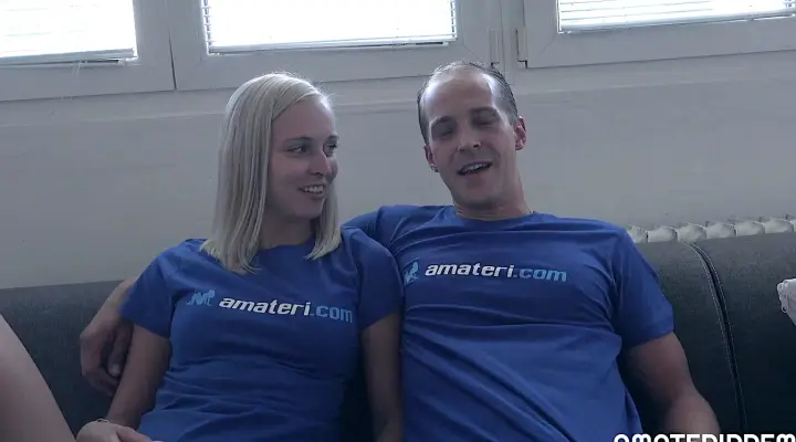 Couple d'amateurs tchèques Nika et Pavel