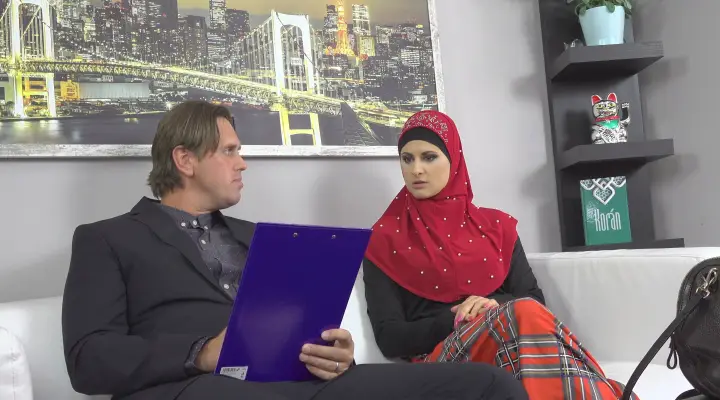 Pengacara puas dengan vagina muslim yang bagus