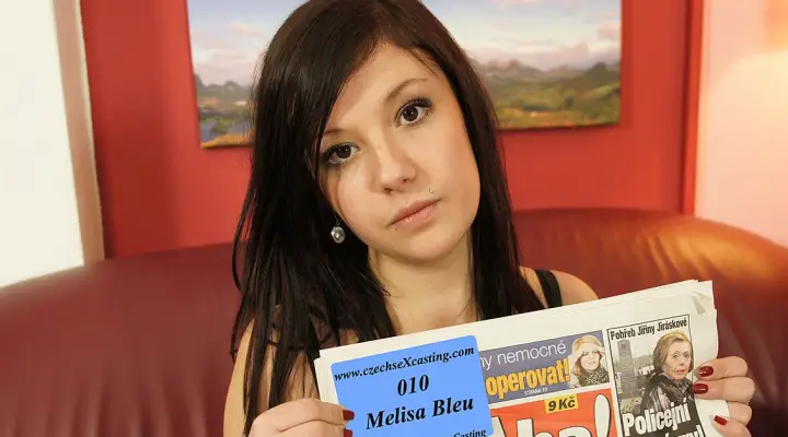 Melisas første ekte pornocasting