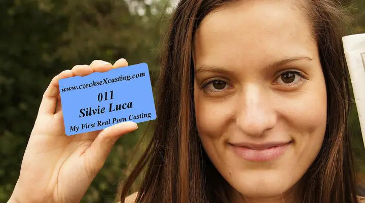 Silvia eerste echte porno casting