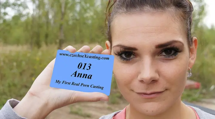 Anna eerste echte porno casting