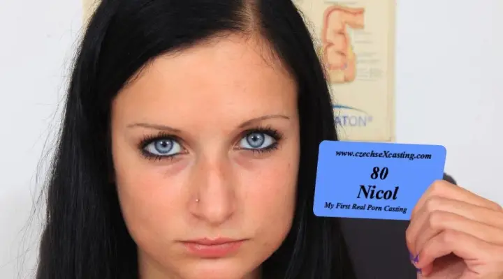 Pierwszy casting porno Nicol