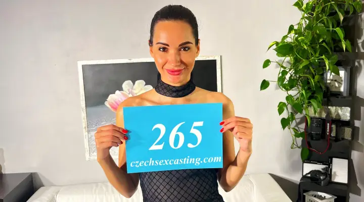 Seksowna modelka z Ukrainy na czeskim castingu