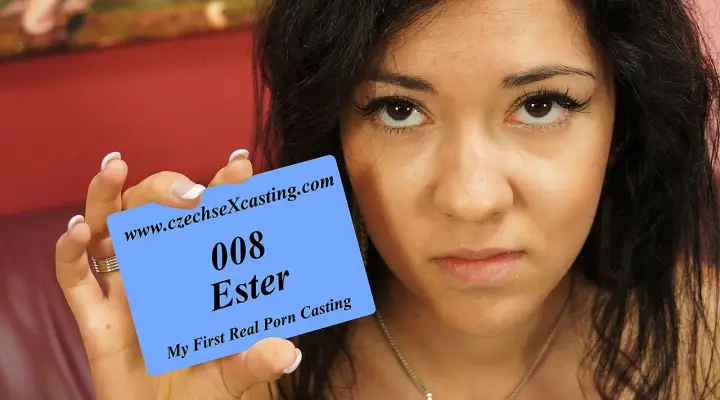 Ester pierwszy prawdziwy casting porno