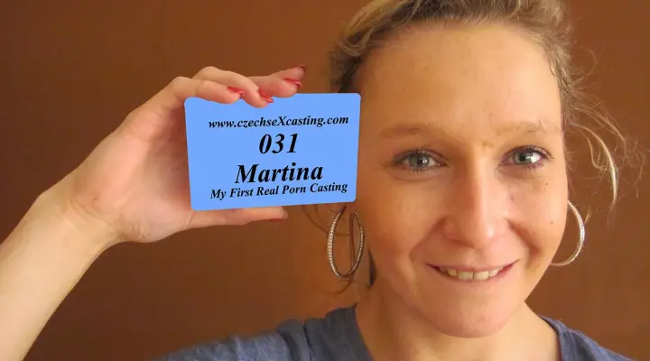 O primeiro casting porno de Martina