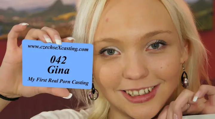 Primul casting porno al Ginei
