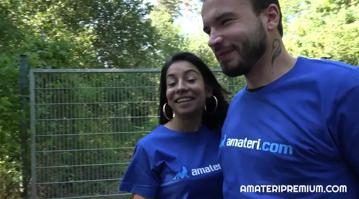 Cuplul de amatori cehi Iveta și Adam