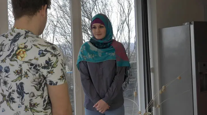En vilsen muslimsk bitch