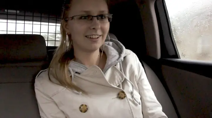 Ett hett knull i en bil