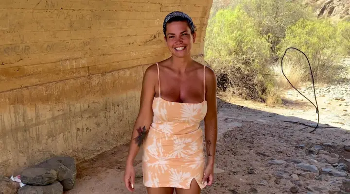 Min speciella dag ger en avsugning utomhus