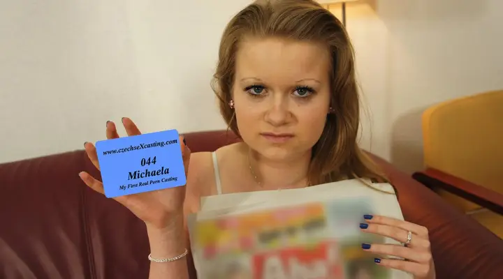 Michaela'nın ilk porno oyuncu seçimi